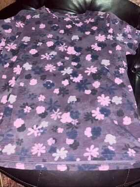 Sonoma Dark Tie-Dye Tee with Blue and Rust Accents